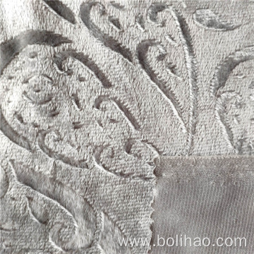 Embossed Super Soft Short Plush Fabric